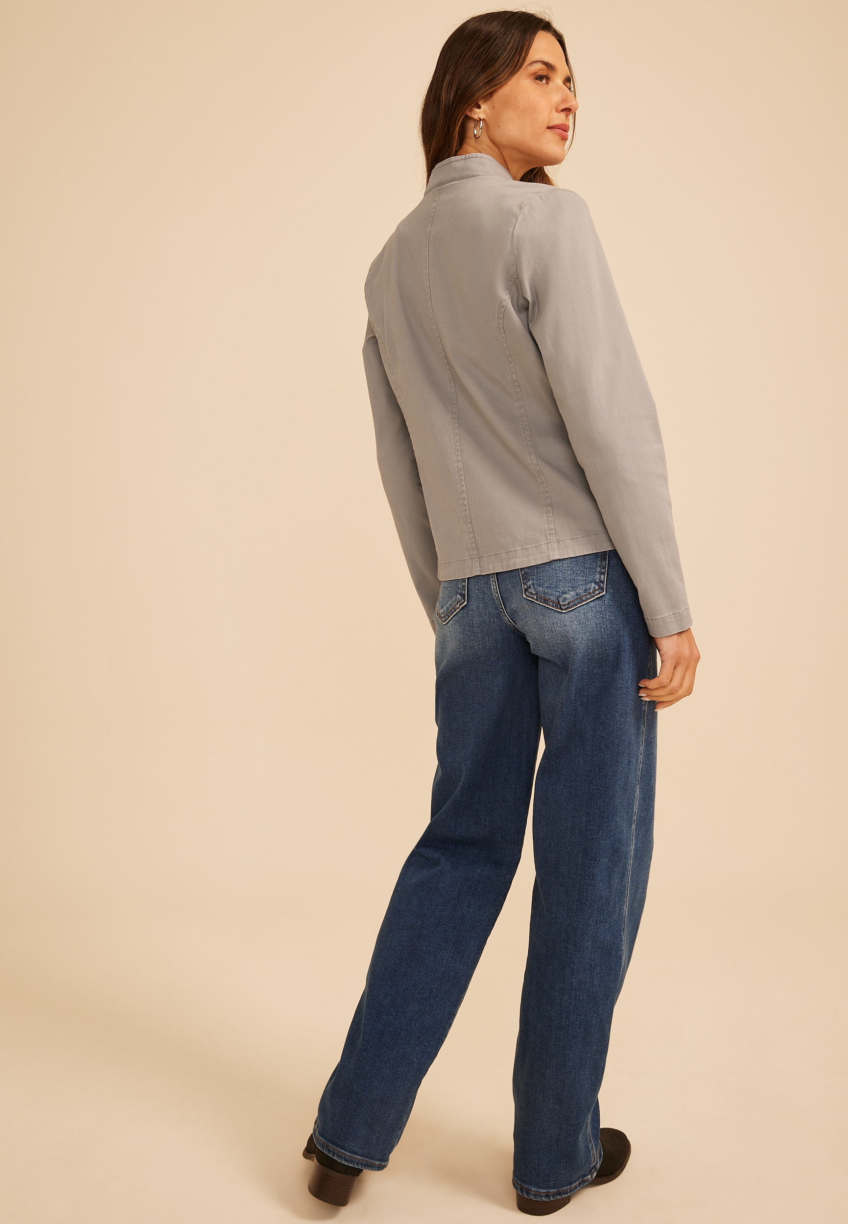 Military Twill Jacket, C6026, large
