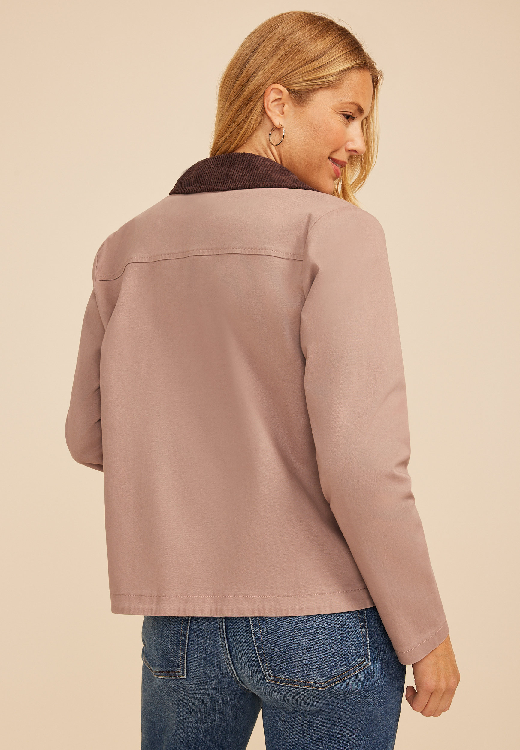Short Twill Barn Jacket, C286, large