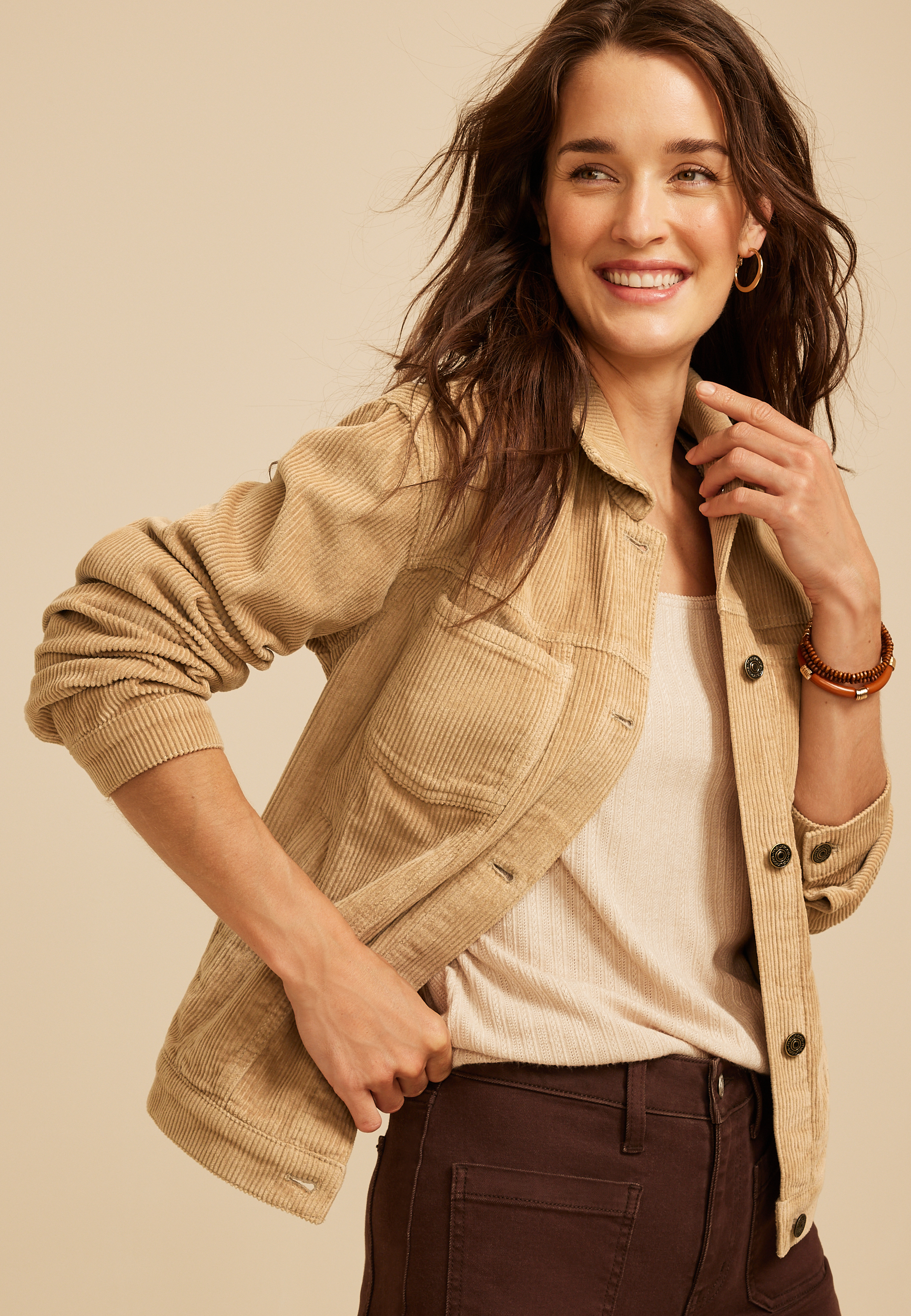 Corduroy Trucker Jacket