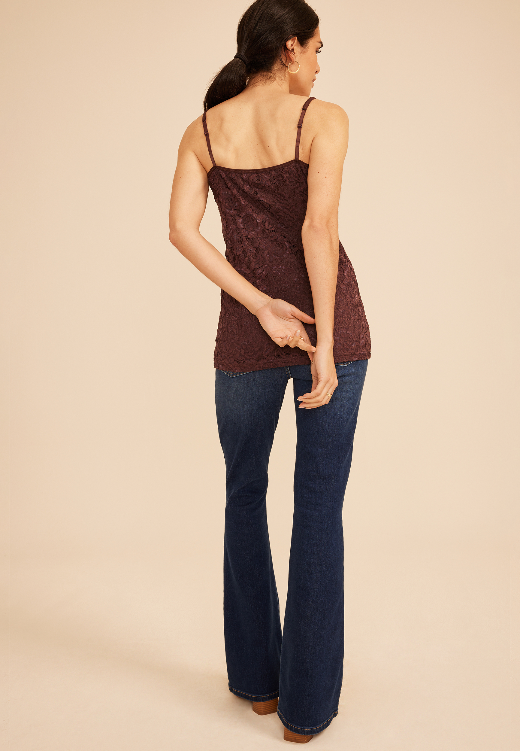 Lace Overlay Cami - thumbnail 8