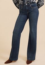 Silver Jeans Co. ® Avery Curvy High Rise Seam Front Trouser, C258, small