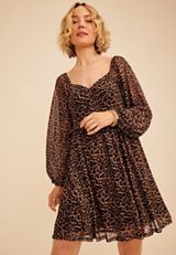 Sweetheart Babydoll Dress, C5899, small