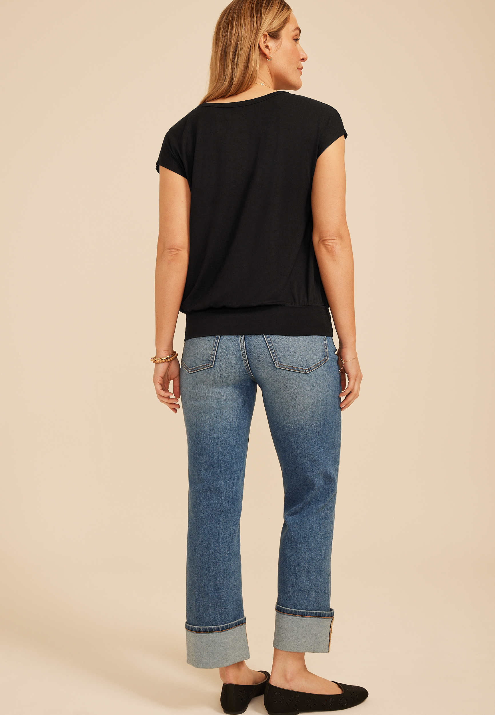 24/7 Short Sleeve Banded Tee - thumbnail 2