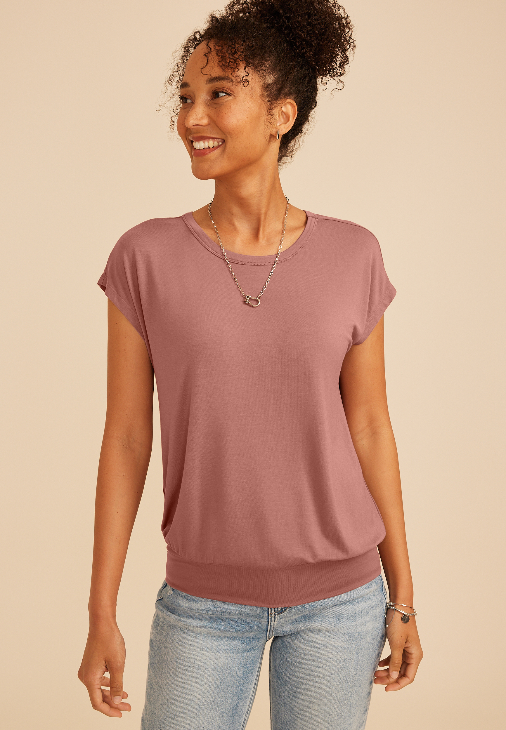 24/7 Short Sleeve Banded Tee