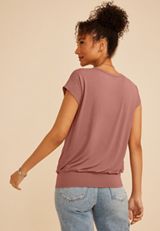24/7 Short Sleeve Banded Tee, C4291, small