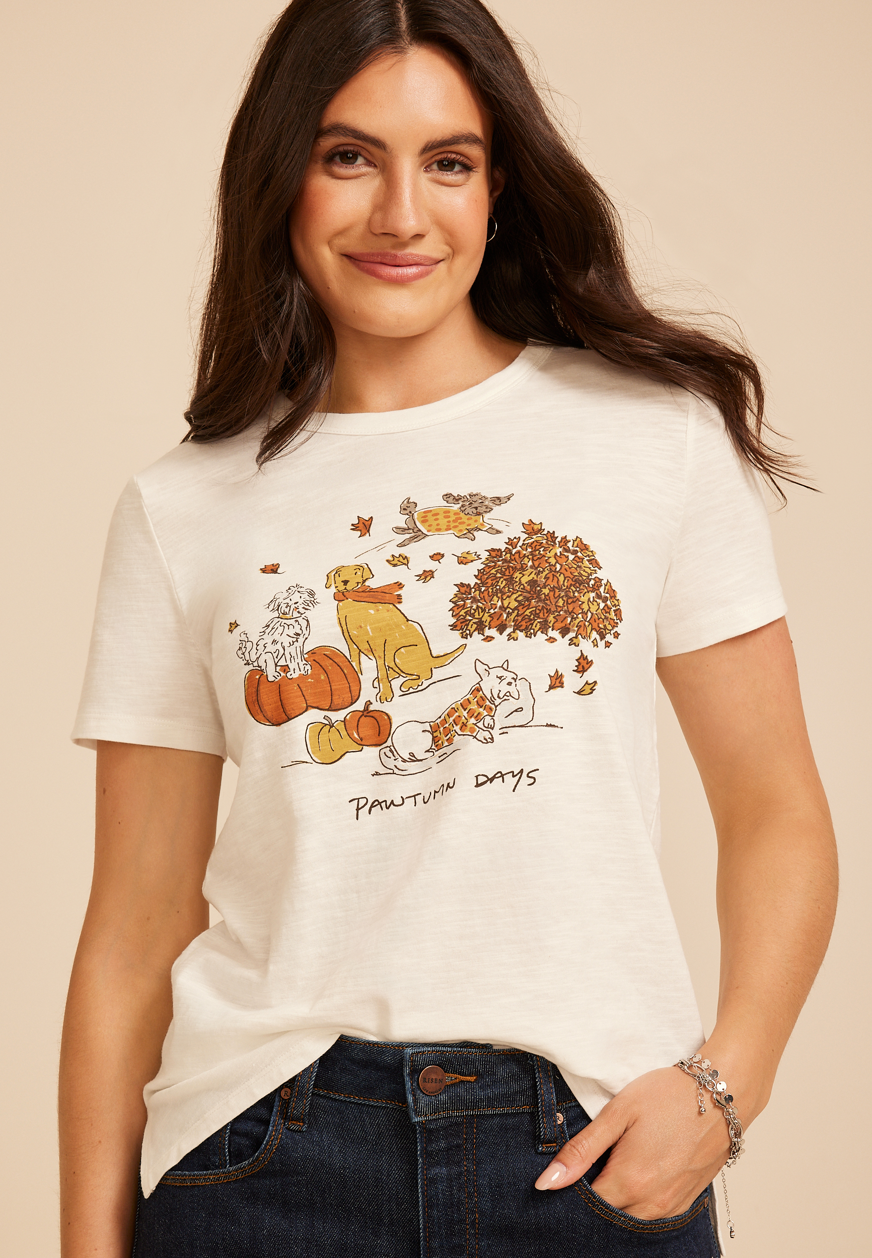 Pawtumn Days Classic Fit Graphic Tee
