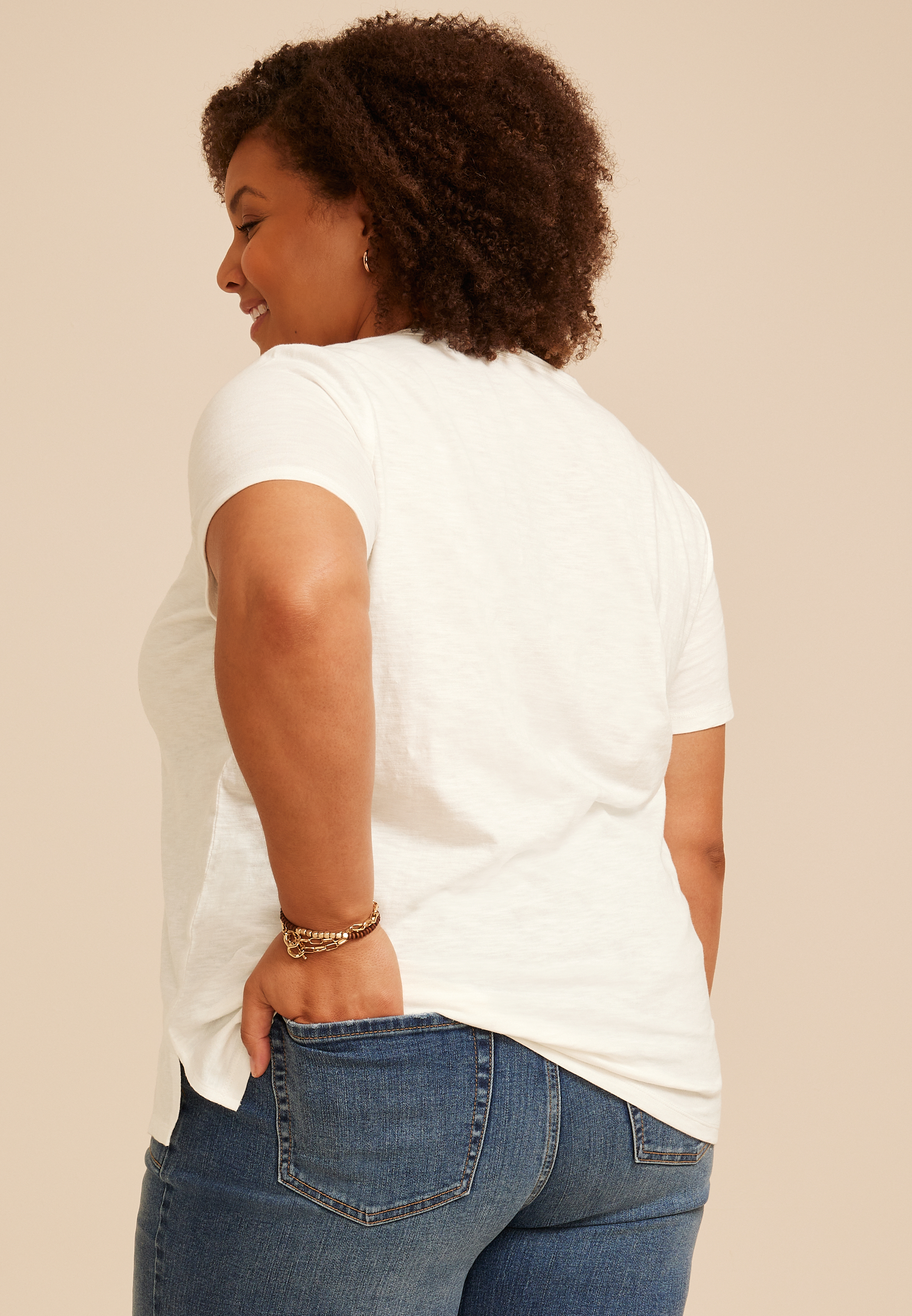Plus Size Pawtumn Days Classic Fit Graphic Tee, C4673, large