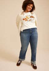 Plus Size Pawtumn Days Classic Fit Graphic Tee, C4673, small