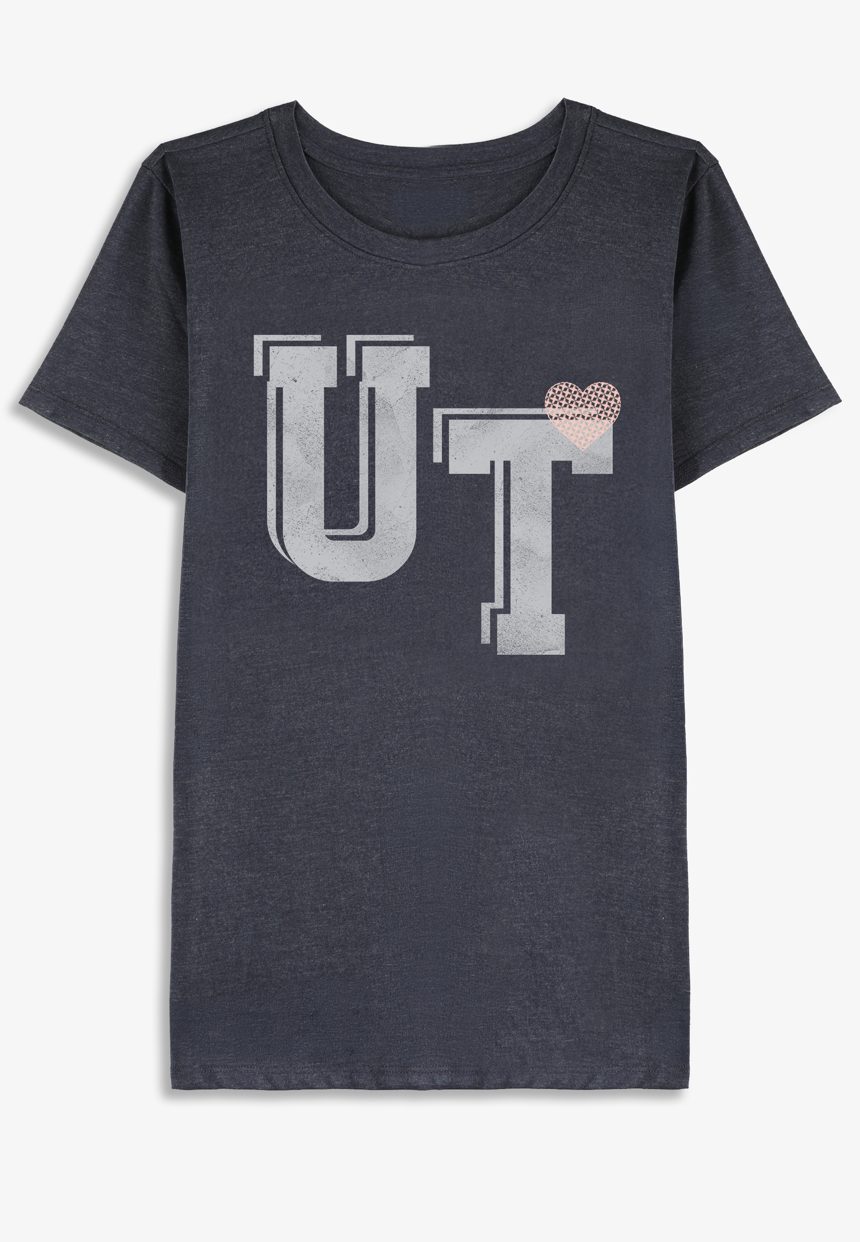 State Varsity Embroidered Heart Classic Graphic Tee