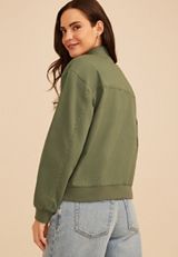 Twill Bomber Jacket, C1374, small