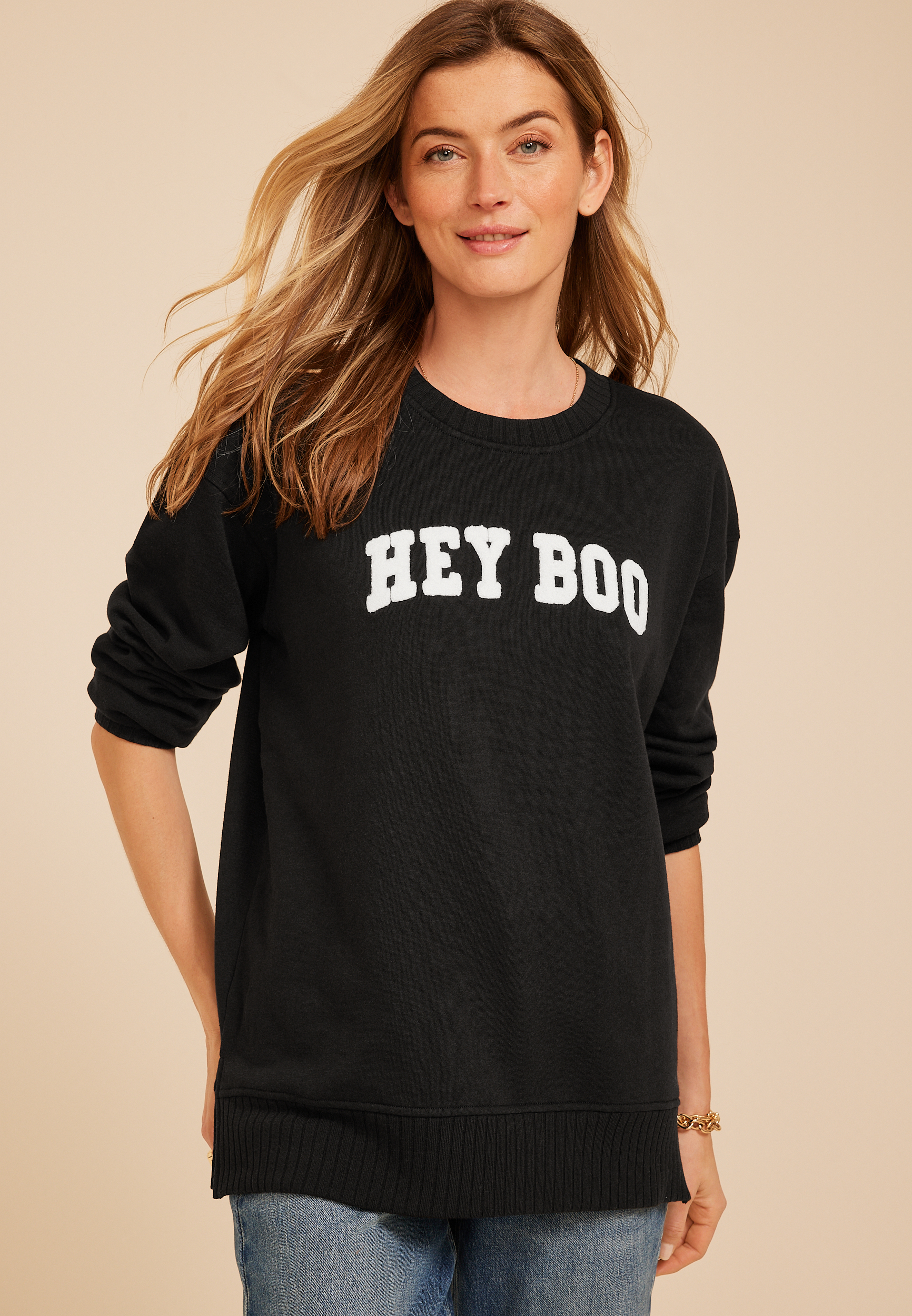 Willowsoft Hey Boo Sweatshirt
