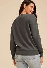 Spooky Season Lace Sweatshirt, C4033, small