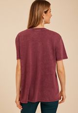 Spellbound Floral Oversized Fit Graphic Tee, C7923, small
