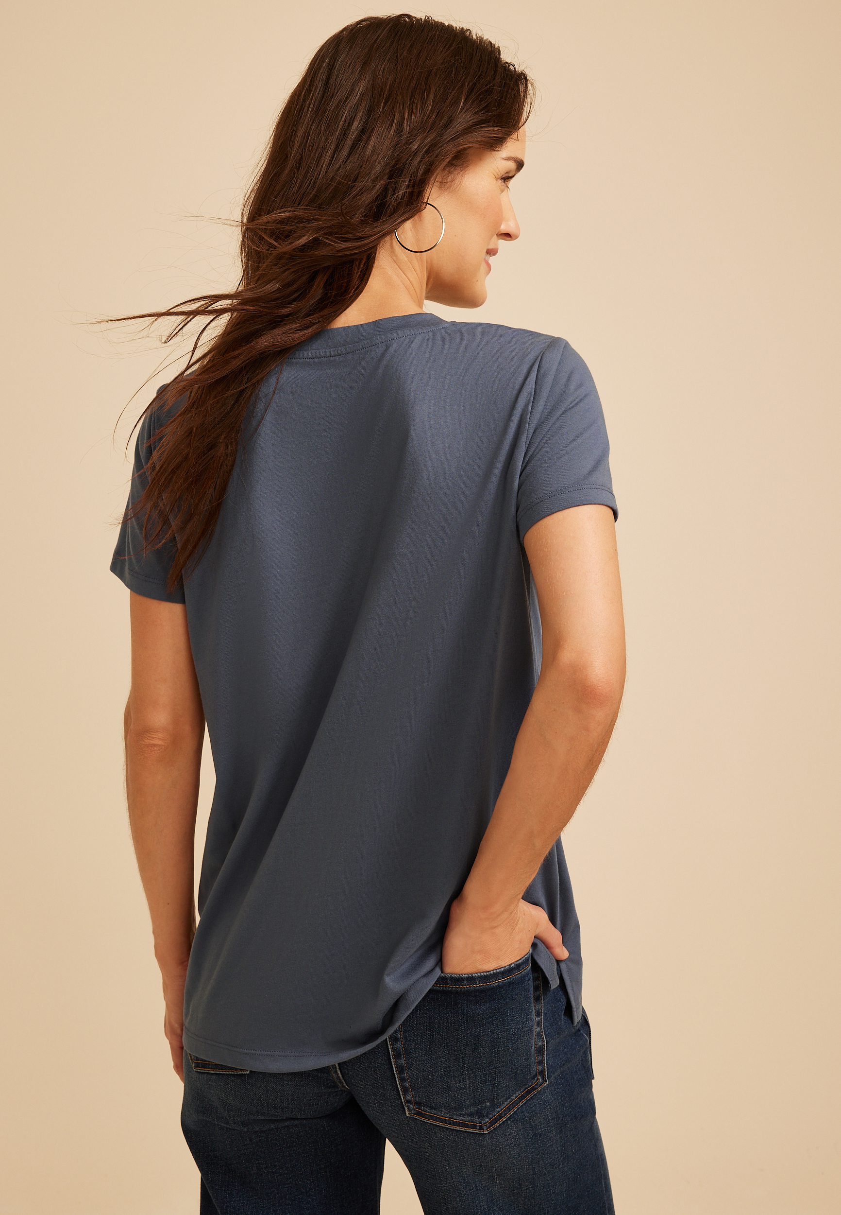 Celestial Clouds Classic Fit Graphic Tee, C1605, large