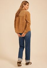Corduroy Utility Shacket, C2325, small