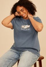 Plus Size Big Fan Of Naps Classic Fit Graphic Tee, C1387, small