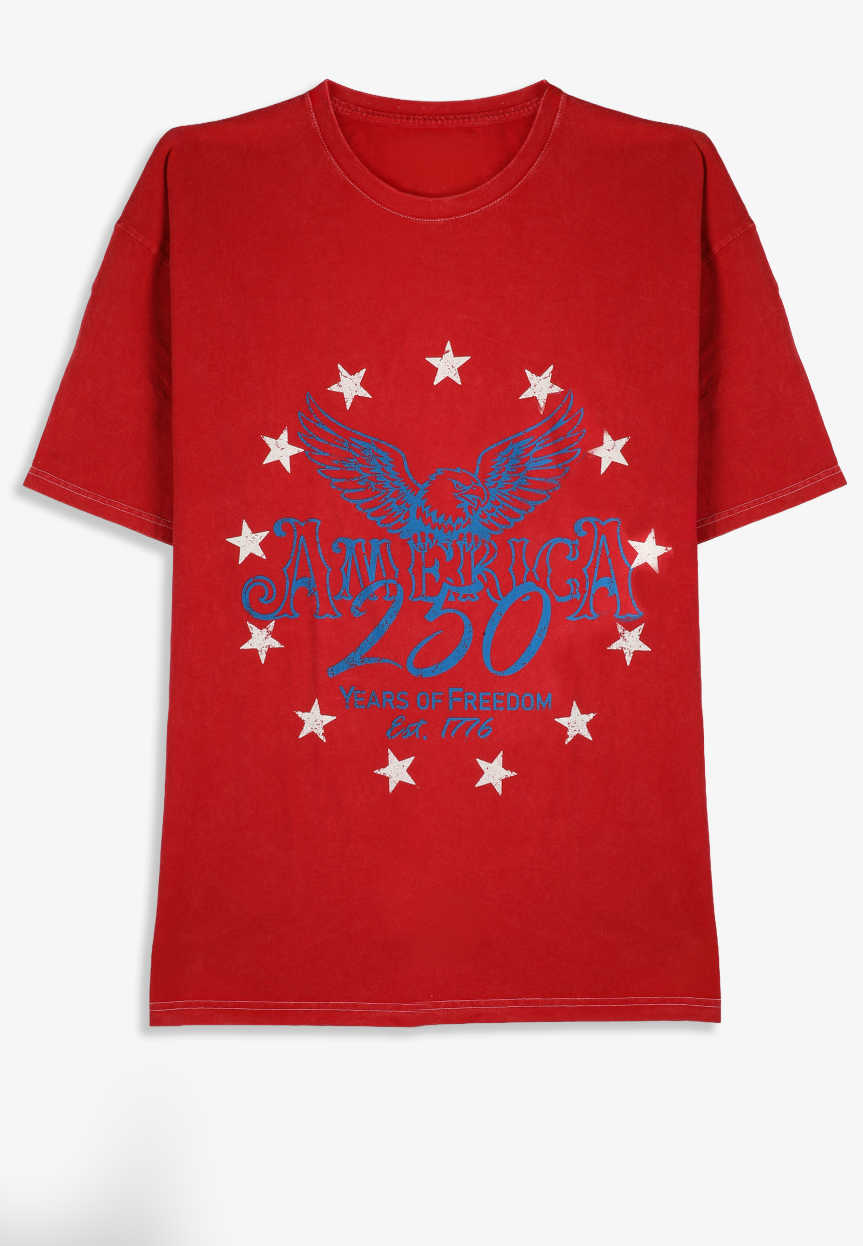 Plus Size Americana 250th Standard Fit Graphic Tee