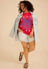 Plus Size Americana 250th Standard Fit Graphic Tee, C4744, small