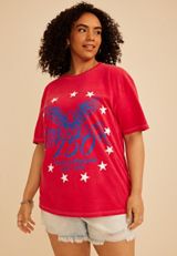 Plus Size Americana 250th Standard Fit Graphic Tee, C4744, small