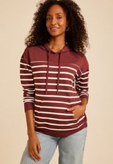 Homeward Striped Hoodie, C392, small