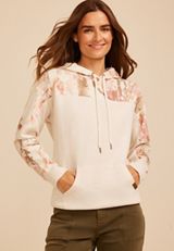 Homeward Colorblock Camo Hoodie, C5249, small