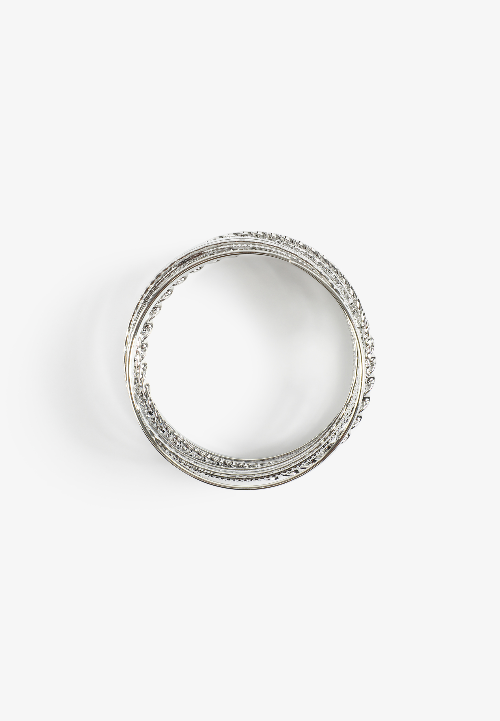 Silver Bangle Set