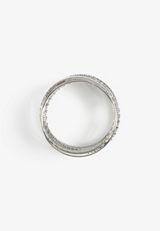 Silver Bangle Set, C431, small