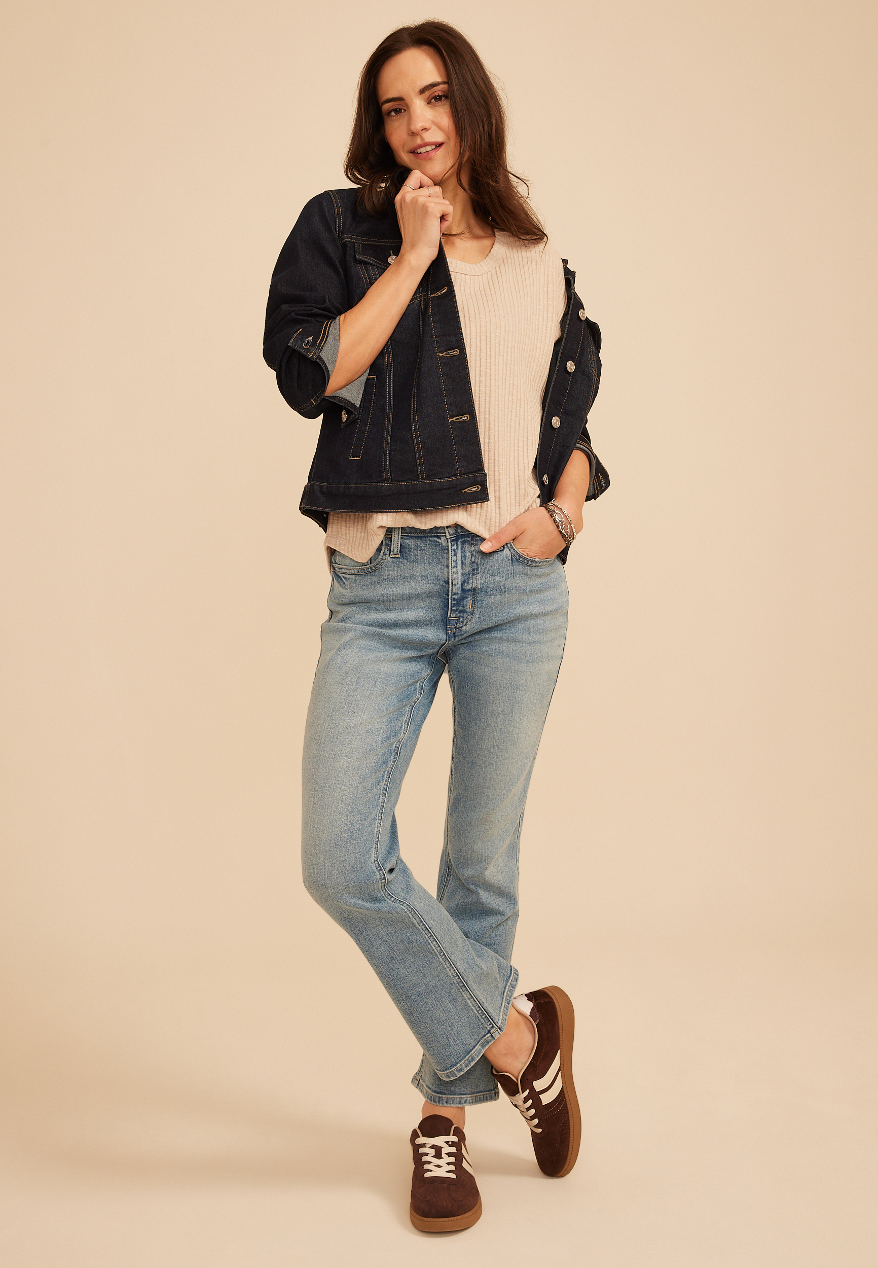 24/7 Slub Rib Relaxed Fit Tee