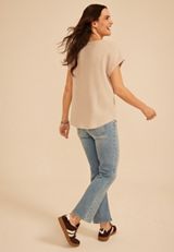 24/7 Slub Rib Relaxed Fit Tee, C3363, small