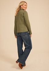 Twill Biker Jacket, C774, small