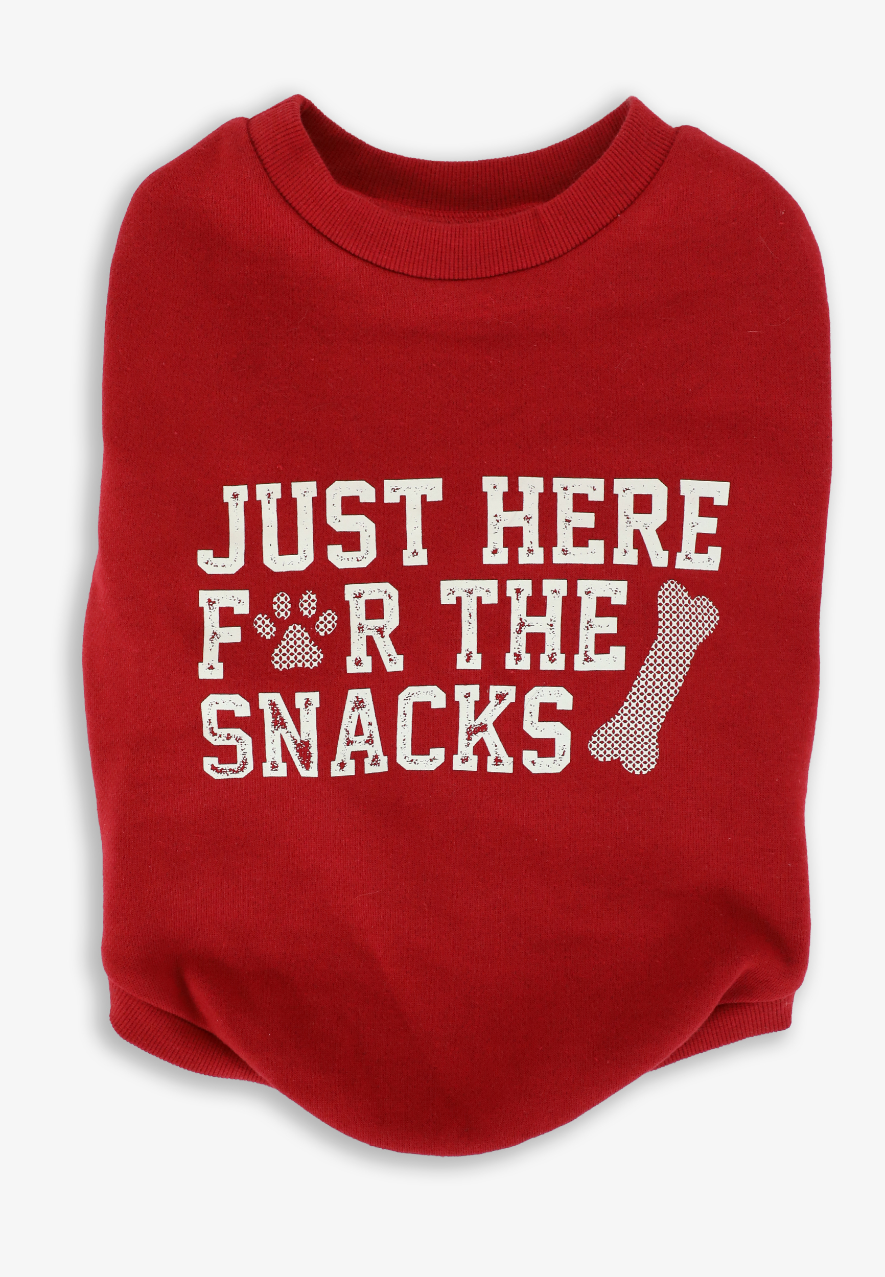 Here For The Snacks Pet Sweatshirt, C485, large
