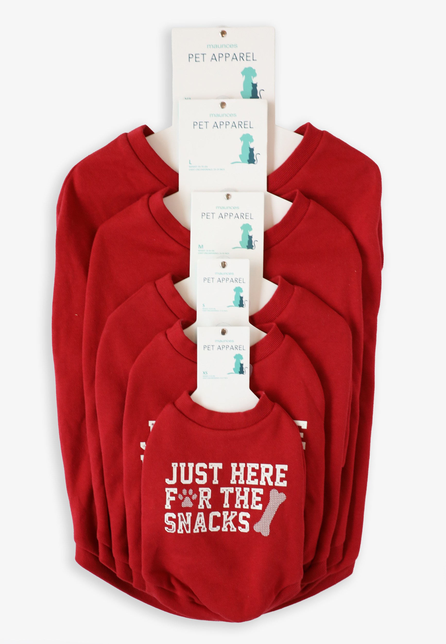Here For The Snacks Pet Sweatshirt, C485, large