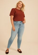 Plus Size m jeans by maurices&trade; Cool Comfort Spaded Welt Pocket Jegging, C2806, small