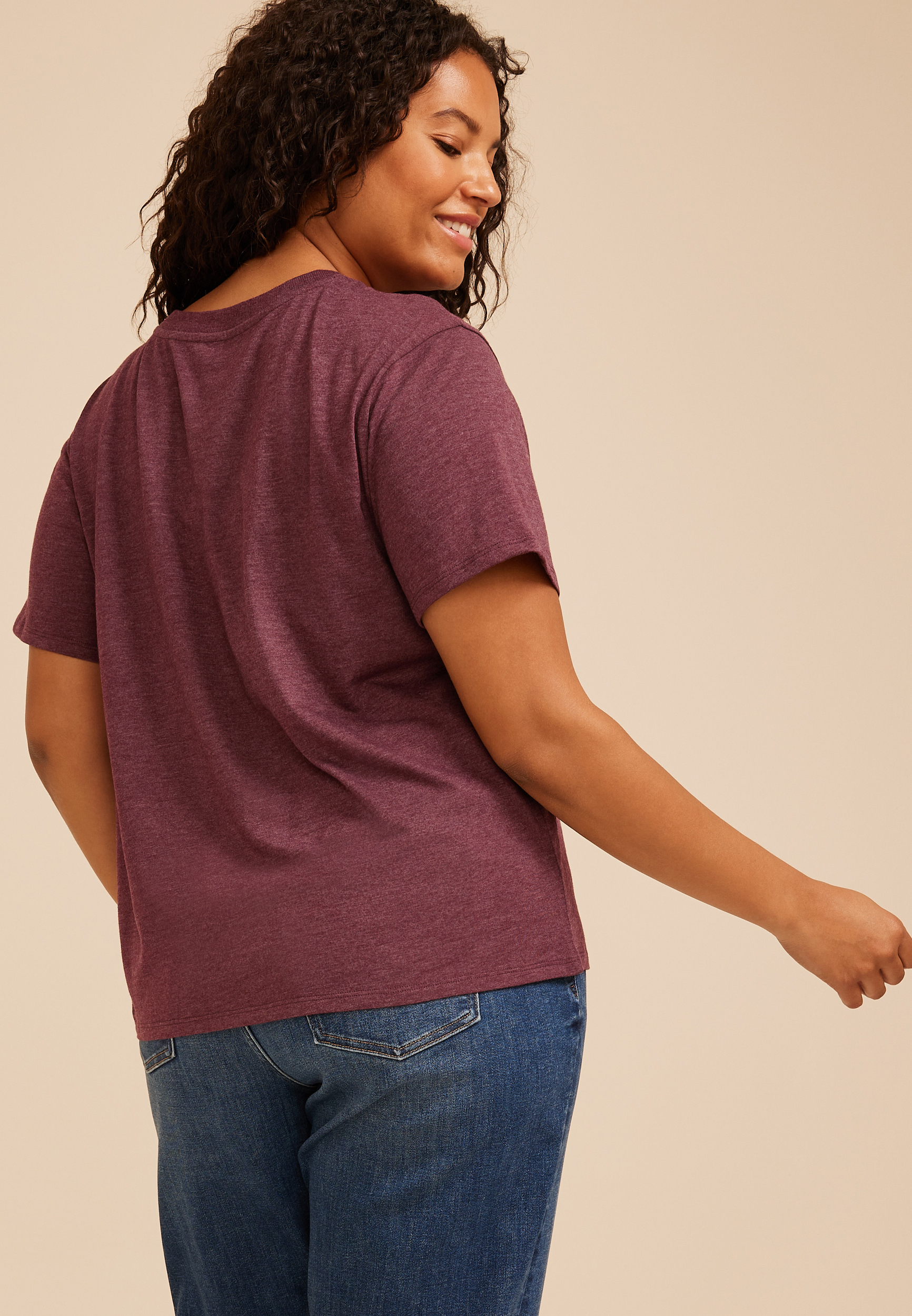 Plus Size Tis the Season Vintage Fit Graphic Tee, C2424, large
