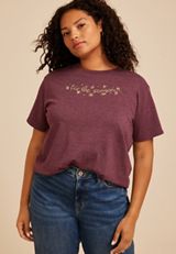 Plus Size Tis the Season Vintage Fit Graphic Tee, C2424, small