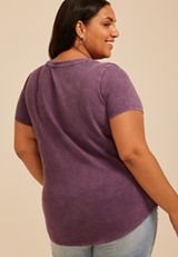 Plus Size Hocus Pocus Classic Fit Graphic Tee, POTENT PURPLE, small