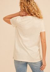 Le Honque Duck Classic Fit Graphic Tee, C3363, small
