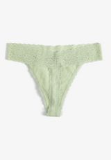 Simply Comfy Cotton Thong Panty, C6446, small