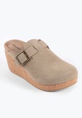 SuperCush Faux Suede Wedge Clog, C211, small