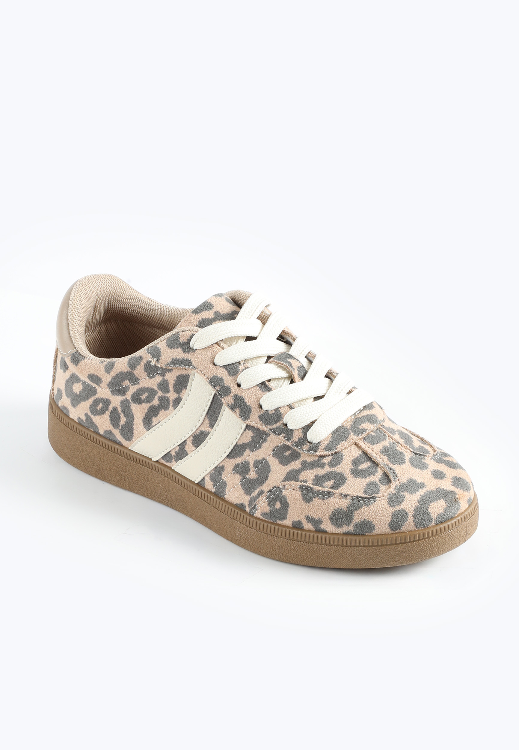 SuperCush Leopard Lace Up Sneaker