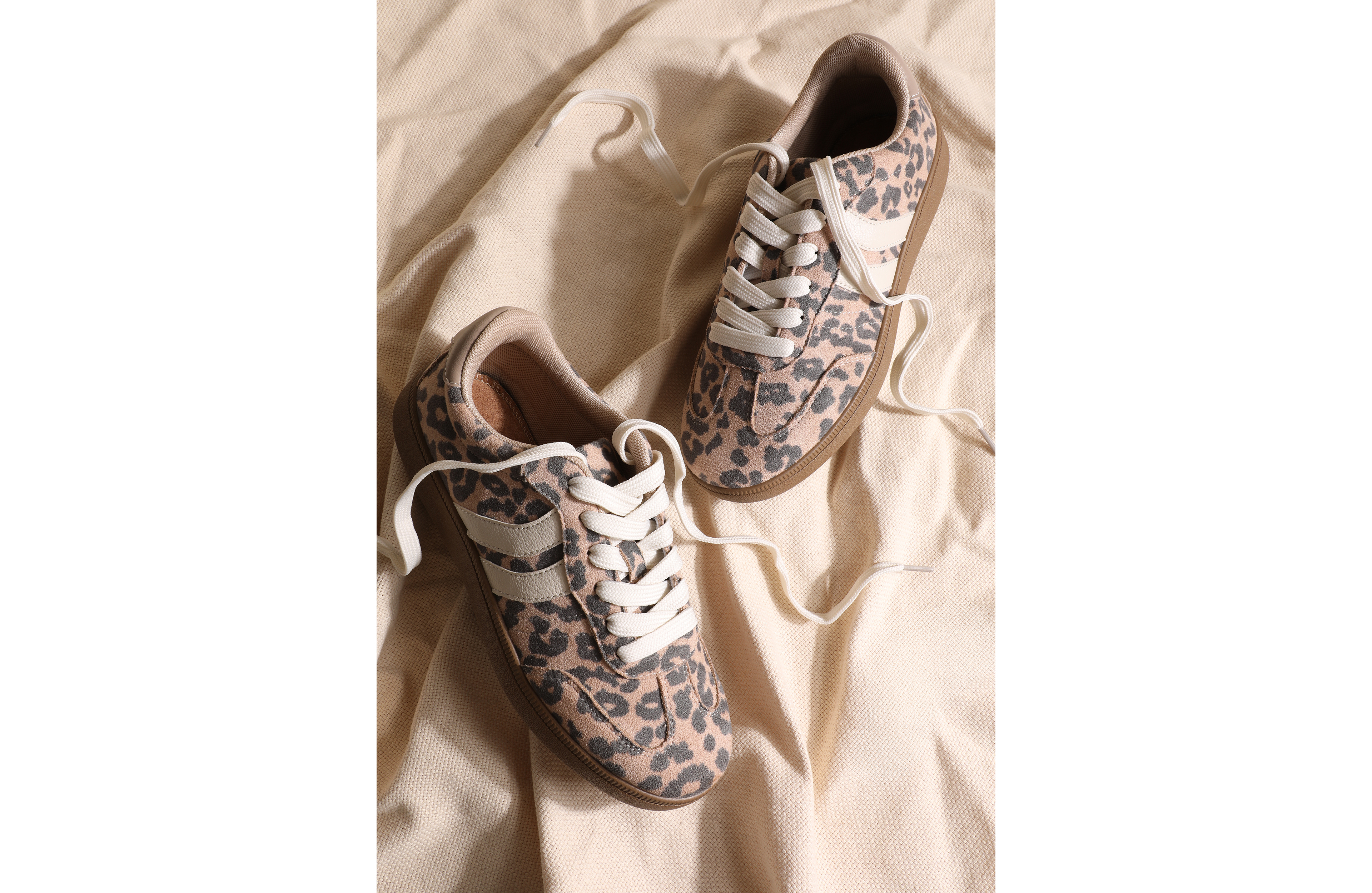 SuperCush Leopard Lace Up Sneaker