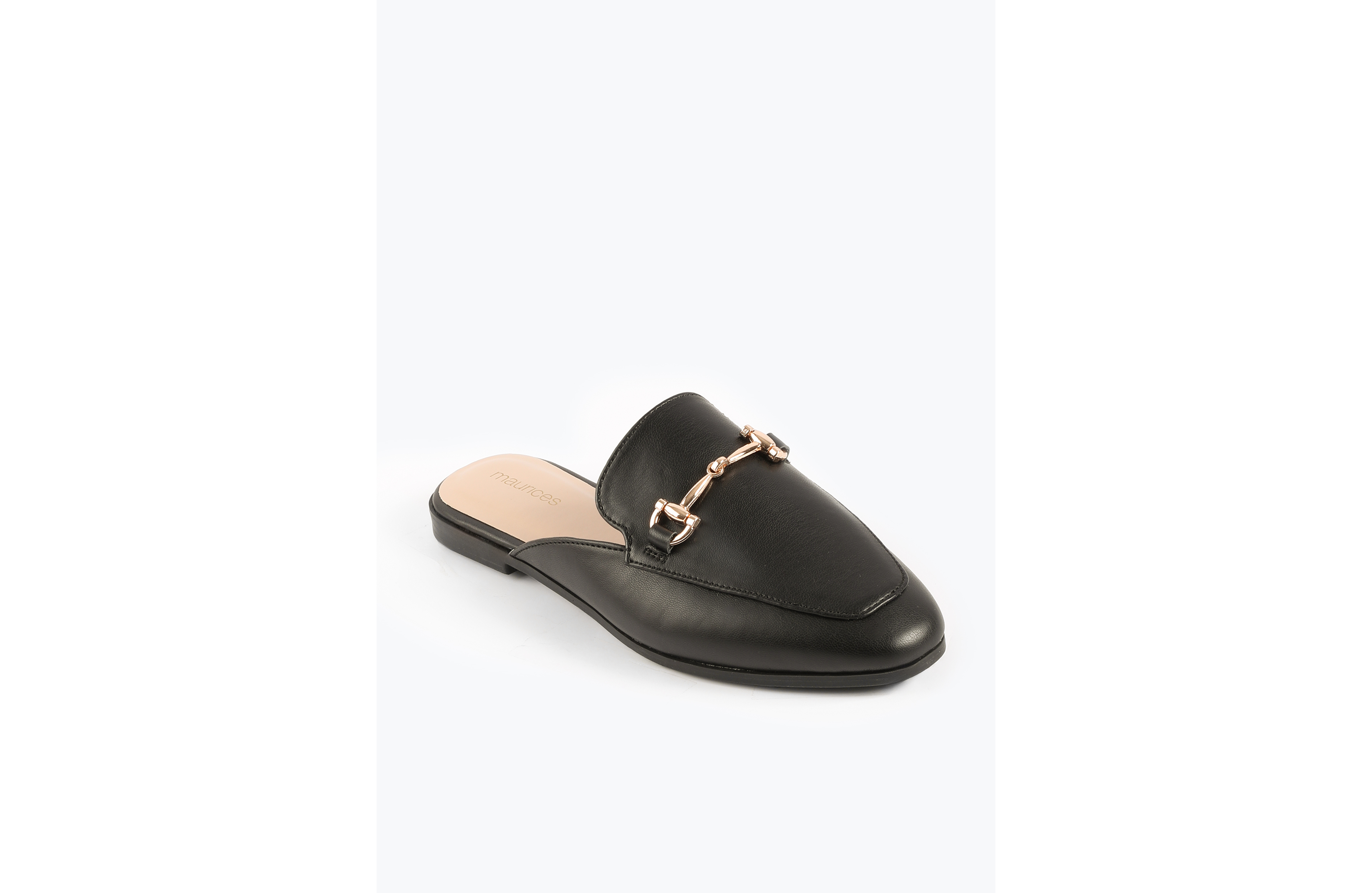 SuperCush Faux Leather Slip On Mule