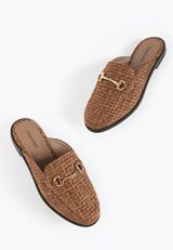 SuperCush Textured Tweed Slip On Mule, C115, small