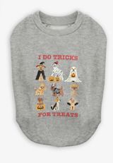 I Do Tricks For Treats Pet Tee, C151, small