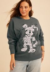 Plus Size Mickey Mouse Sweatshirt, C4033, small