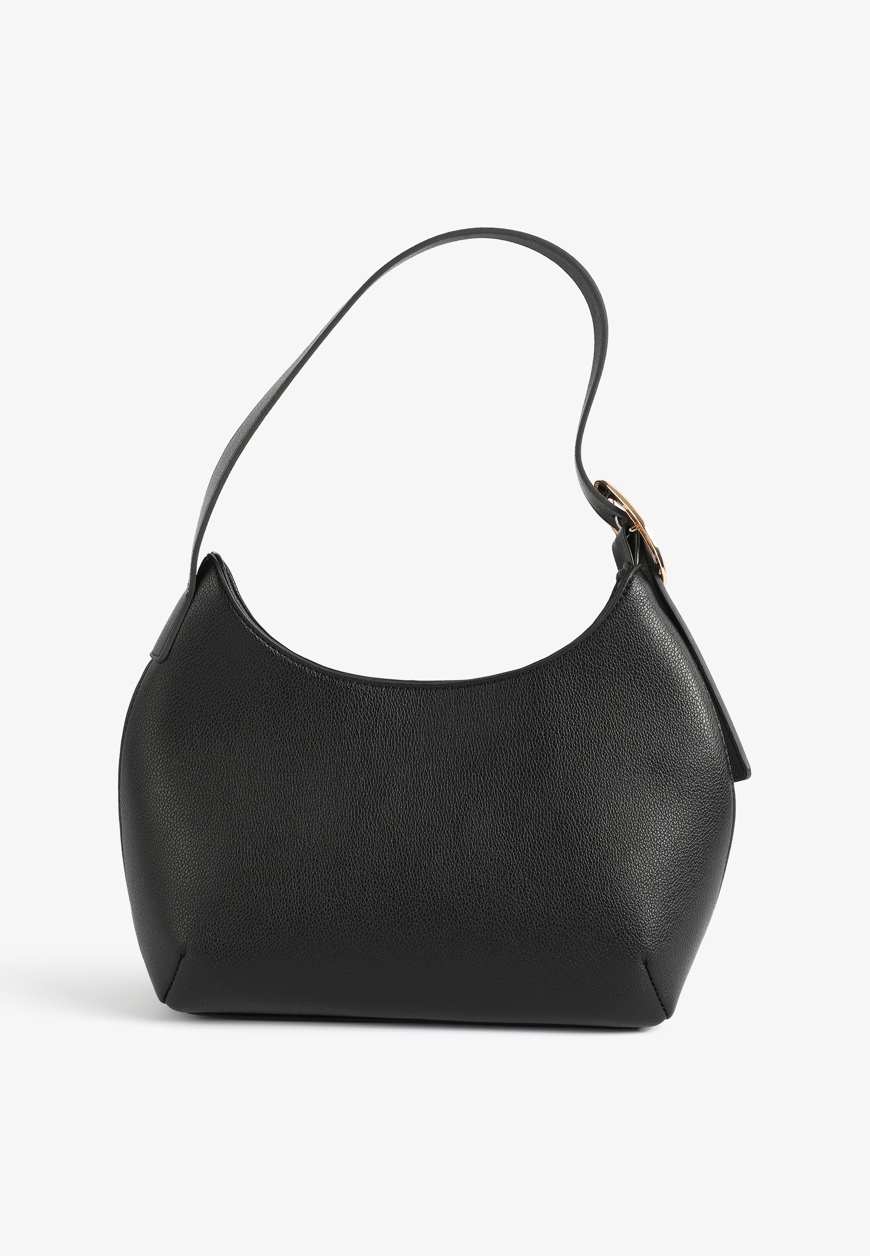 Pebbled Faux Leather Shoulder Bag