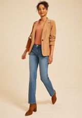 m jeans by maurices&trade; Mid Rise Knit Relaxed Straight Jean, C3337, small
