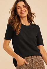 24/7 Elbow Sleeve Crew Neck Tee, C106, small