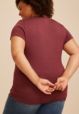 Plus Size 24/7 Kennedy Crew Neck Tee, C5221, small