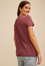 Floral Shadow Classic Fit Graphic Tee, C7923, small